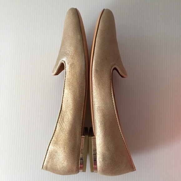 {Coach} Catrin Tonal Brsh Off Met Flats - Picture 7 of 8